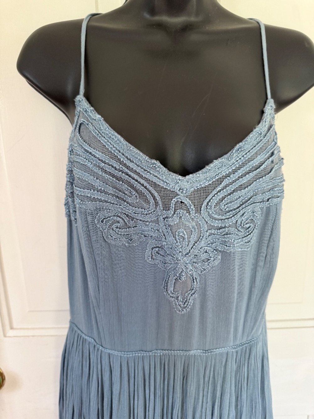 Kimchi Blue Size 10 Blue Maxi Dress - Picture 9 of 16